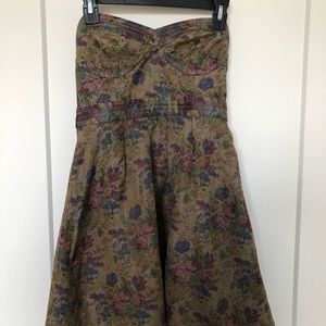 Strapless Free People Mini Dress